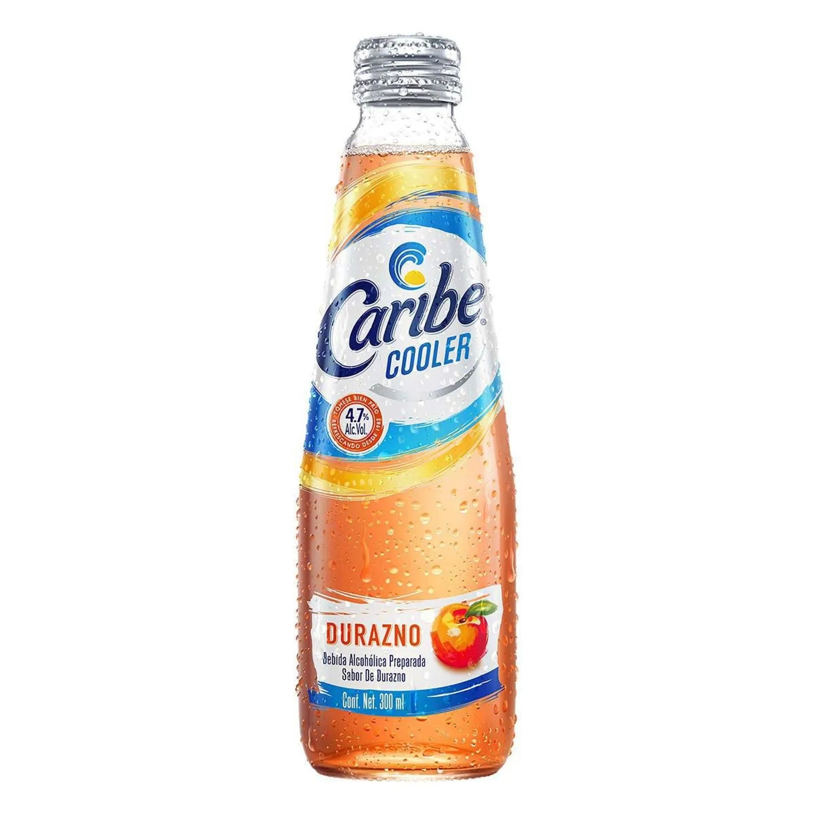 Cooler Caribe Durazno 300 ml