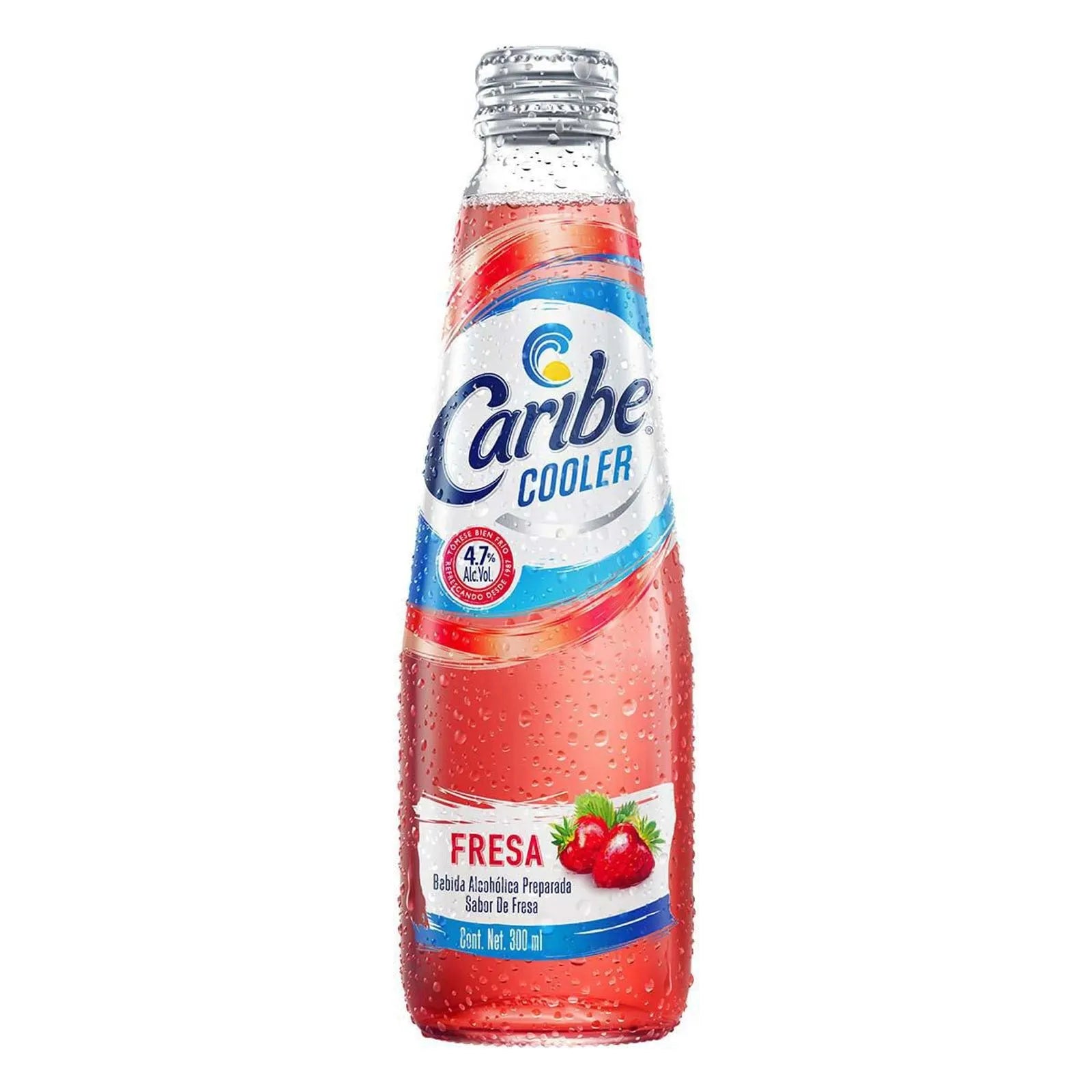 Cooler Caribe Fresa 300 ml