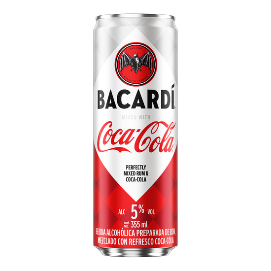 Bebida preparada Bacardi & Coca Cola Mixed 355 ml