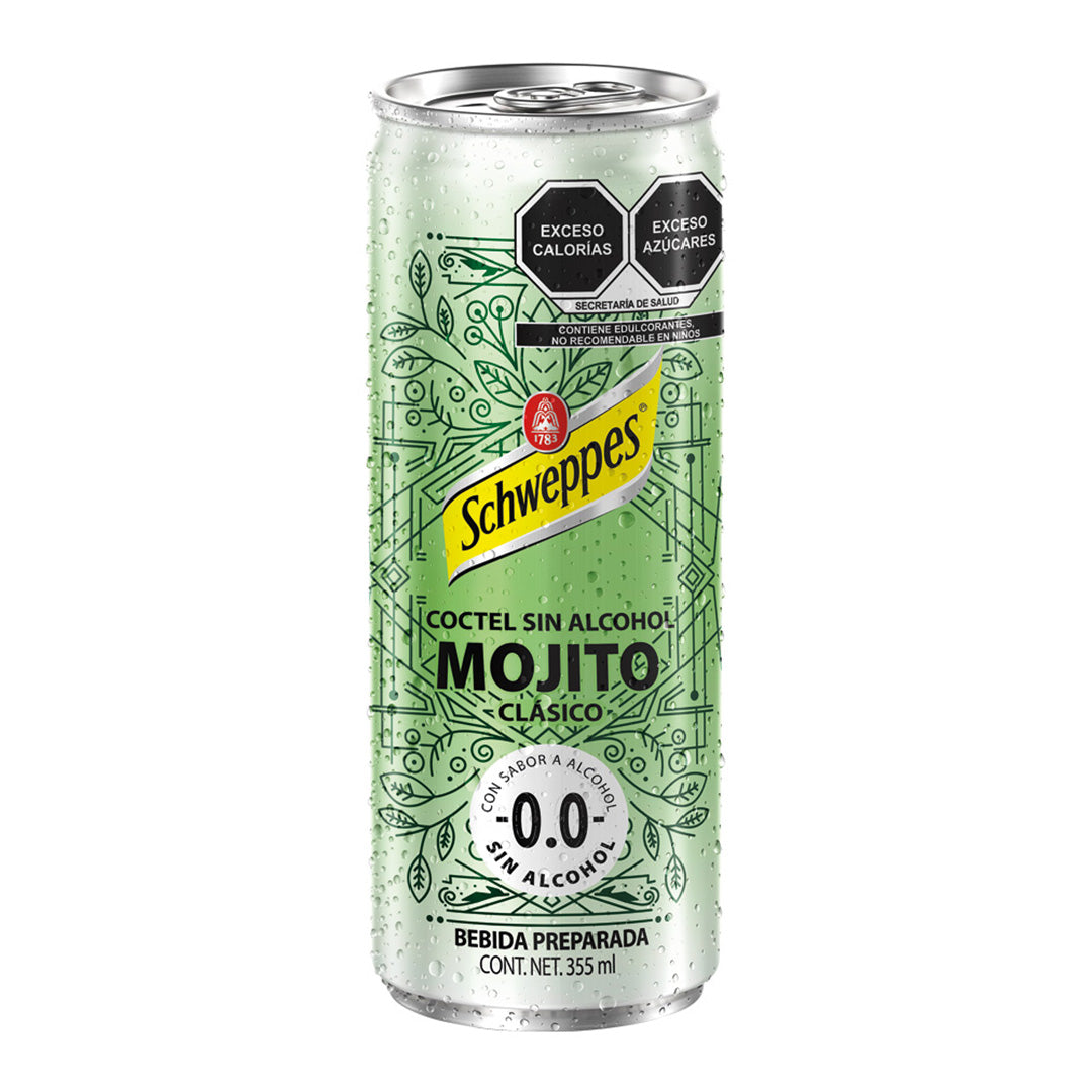 Bebida Preparda Schweppes Mocktails Mojito 355ml