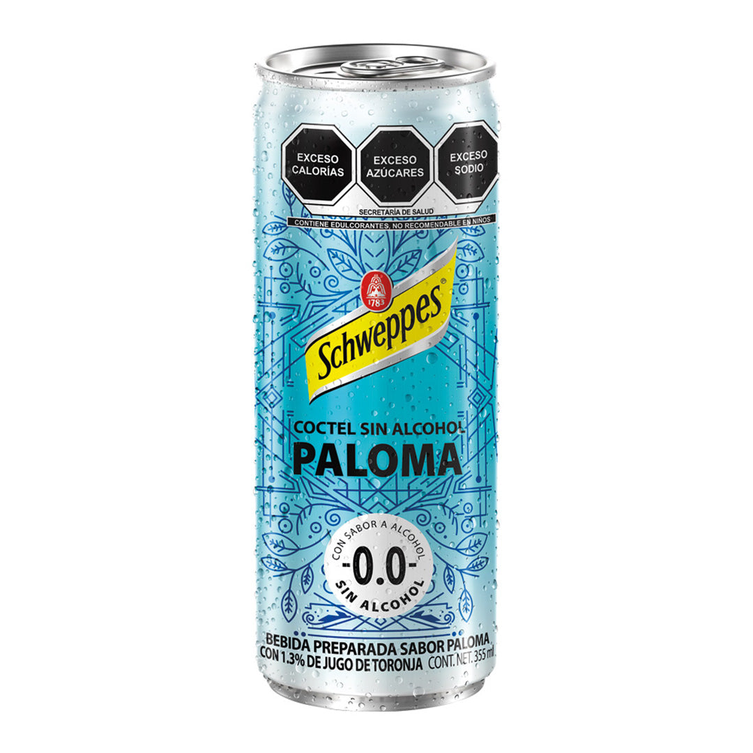 Bebida Preparada Mocktail Schweppes Paloma 355ml