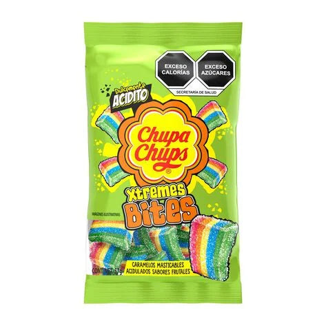 Dulce Sabores Aciditos En Trocitos Frutales Chupa Chups 57 gr