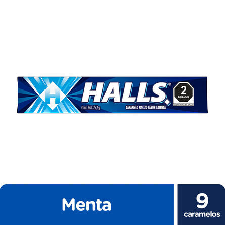Caramelo Halls Menta 25 gr