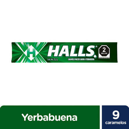 Caramelo Halls Yerbabuena 25 gr