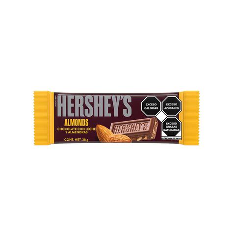 Chocolate Hershey's Con Leche y Almendras 38 gr