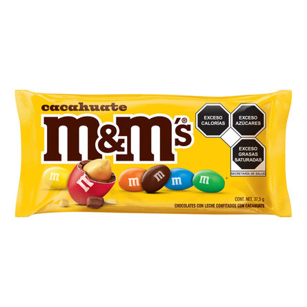 Cacahuates con Chocolate M&M'S 37.5 gr