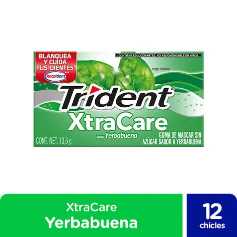 Chicles Trident X Twist Yerbabuena Sandía 13.3 gr