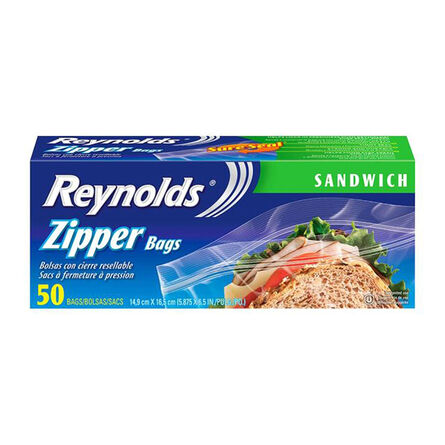 Bolsas Herméticas Ziploc Sandwich 50 pz