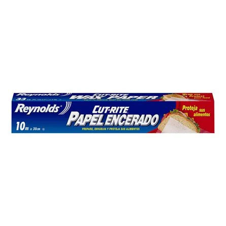 Papel Encerado Reynolds Cut Rite 10 m x 30 cm