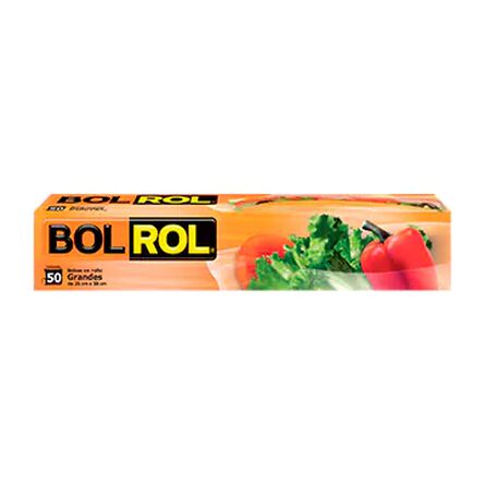 Bolsas Herméticas Grandes Bol Rol 50 pz