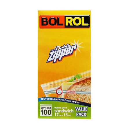 Bolsa De Alimentos Sandwich Bol Rol