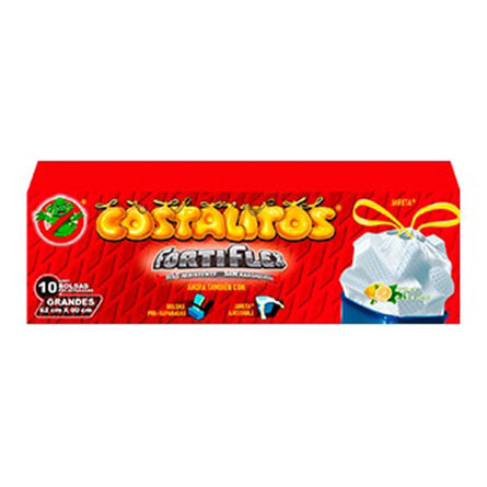 Bolsas para Basura Grandes Costalitos Fortiflex 10 pz