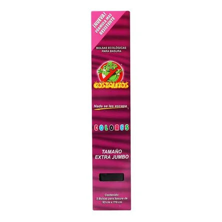 Bolsa para Basura Costalitos Extra Jumbo 5 pz