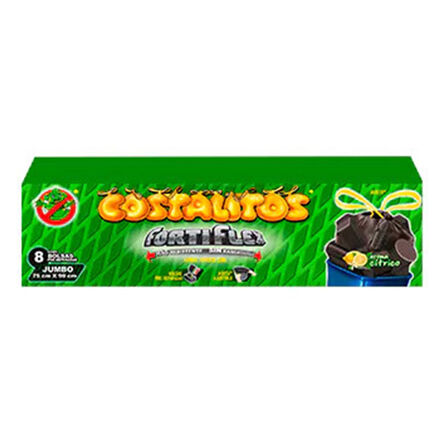 Bolsas para Basura Jumbo Costalitos Fortiflex 8 pz