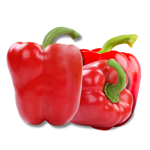 Pimiento Morrón Rojo x pieza