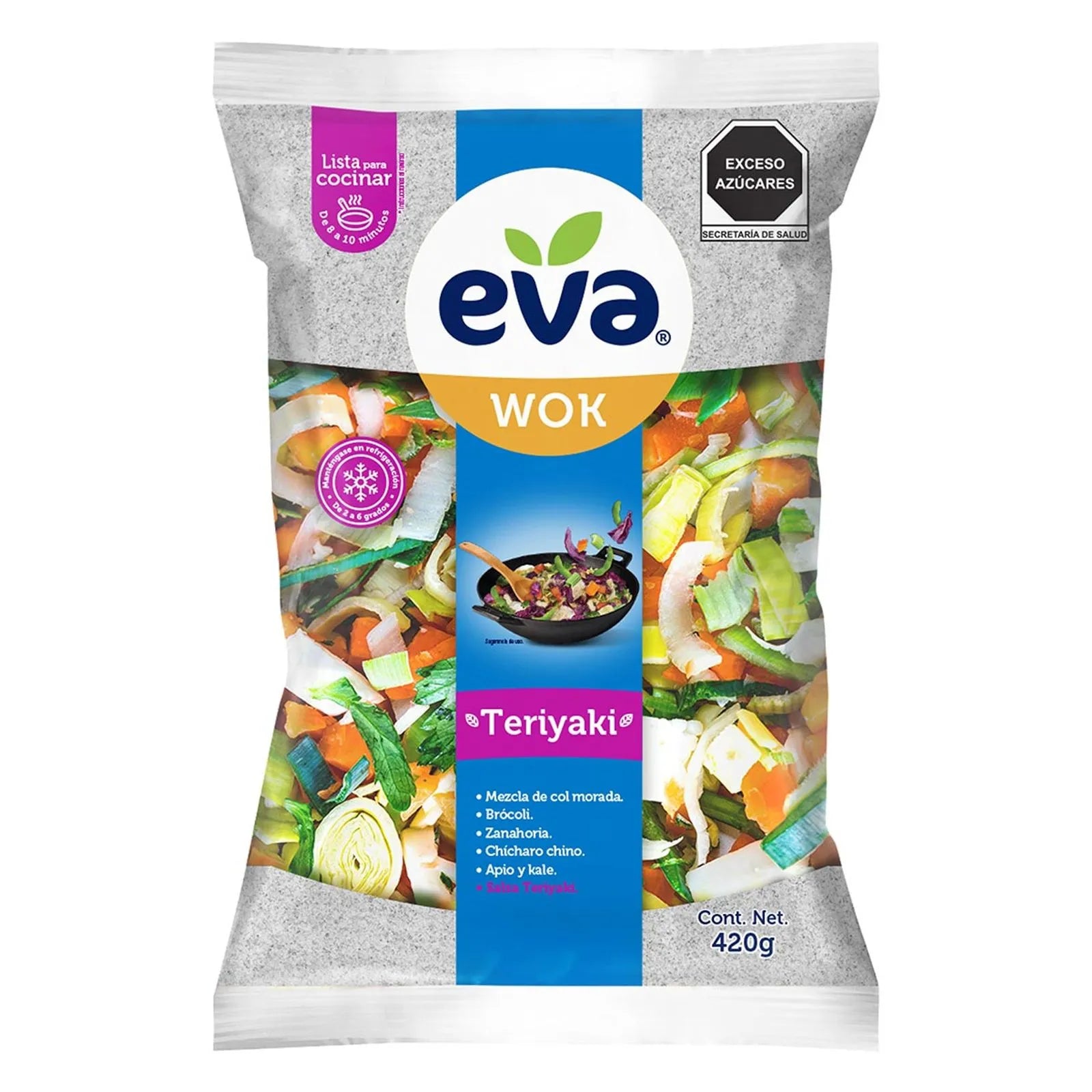Ensalada Wok Teriyak Eva 420g