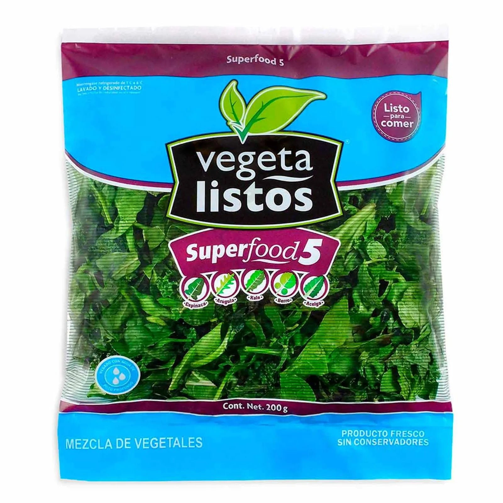 Mezcla Super Food 5 Vegetalistos 200g