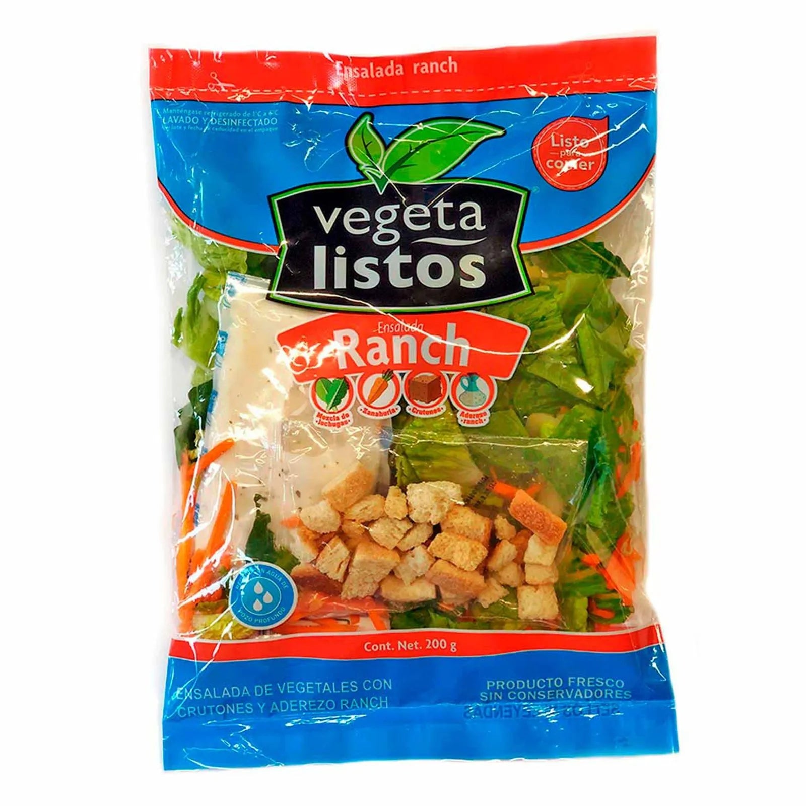 Ensalada Ranch Vegetalistos 200g