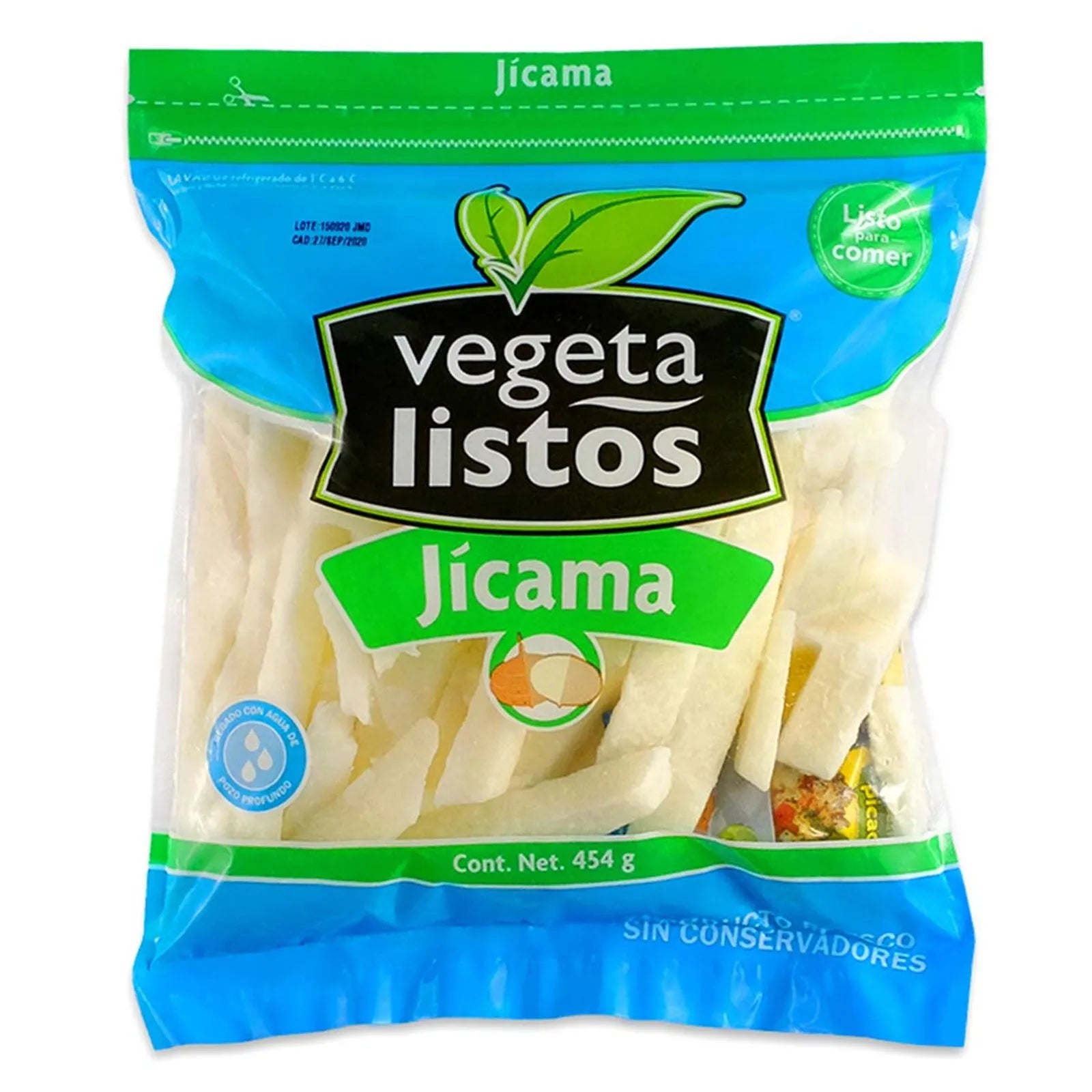 Jícama Vegetalistos 454g