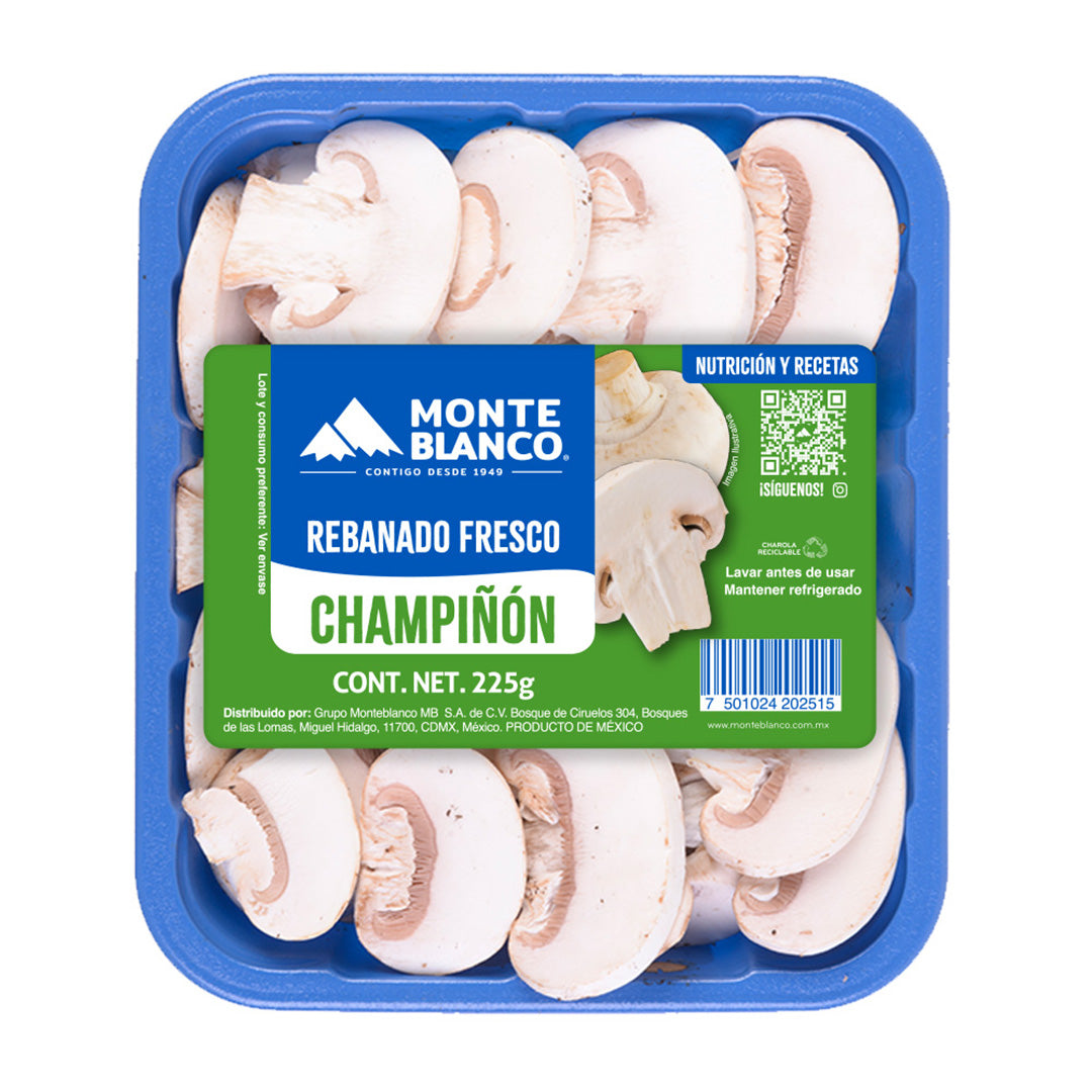 Champiñón Rebanado Monte Blanco 225g