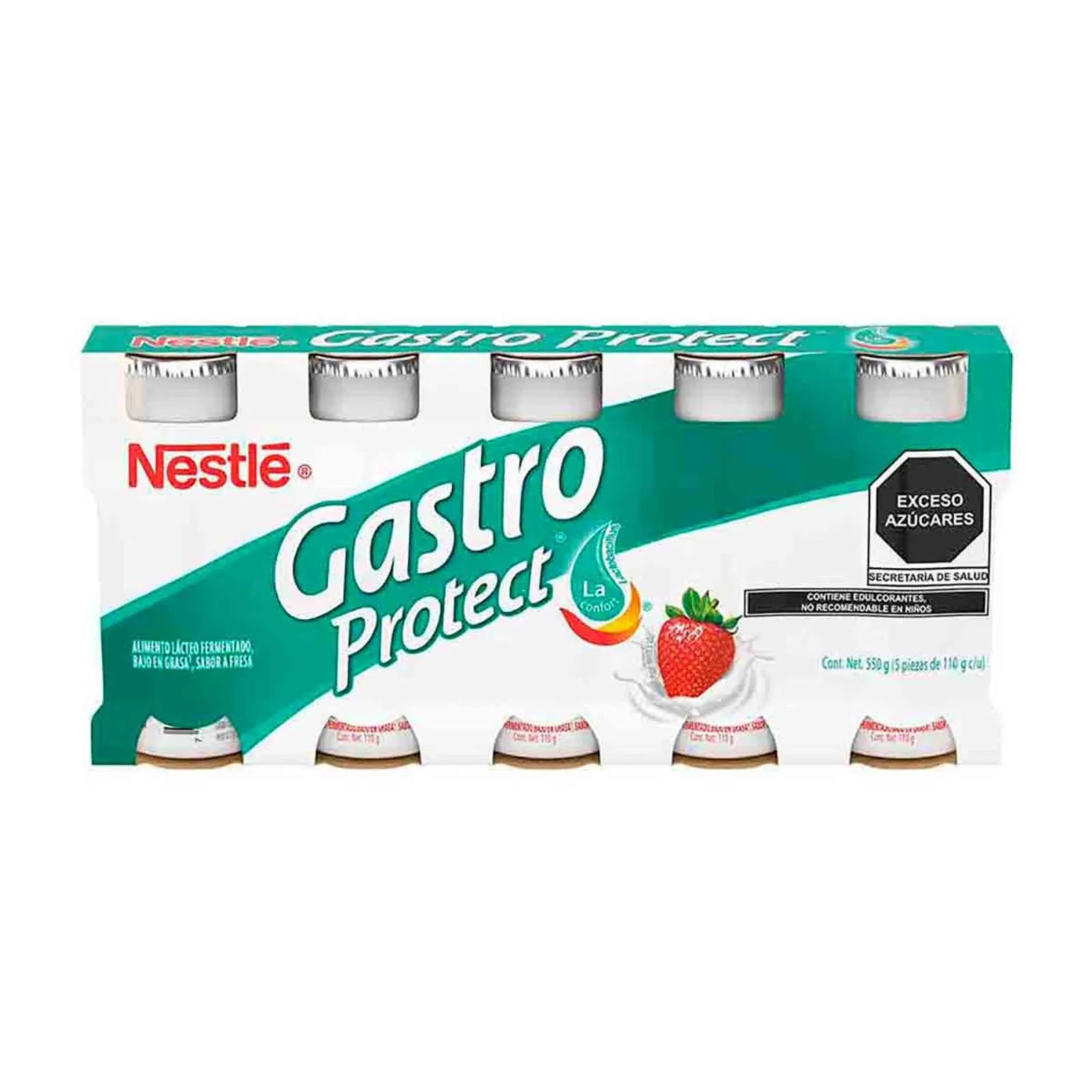 Yoghurt Nestle Gastro Protect Fresa 110 g 5 pz