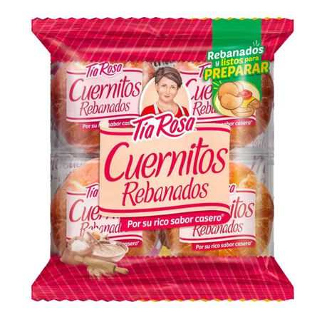 Cuernitos Rebanados Tía Rosa 4 Piezas