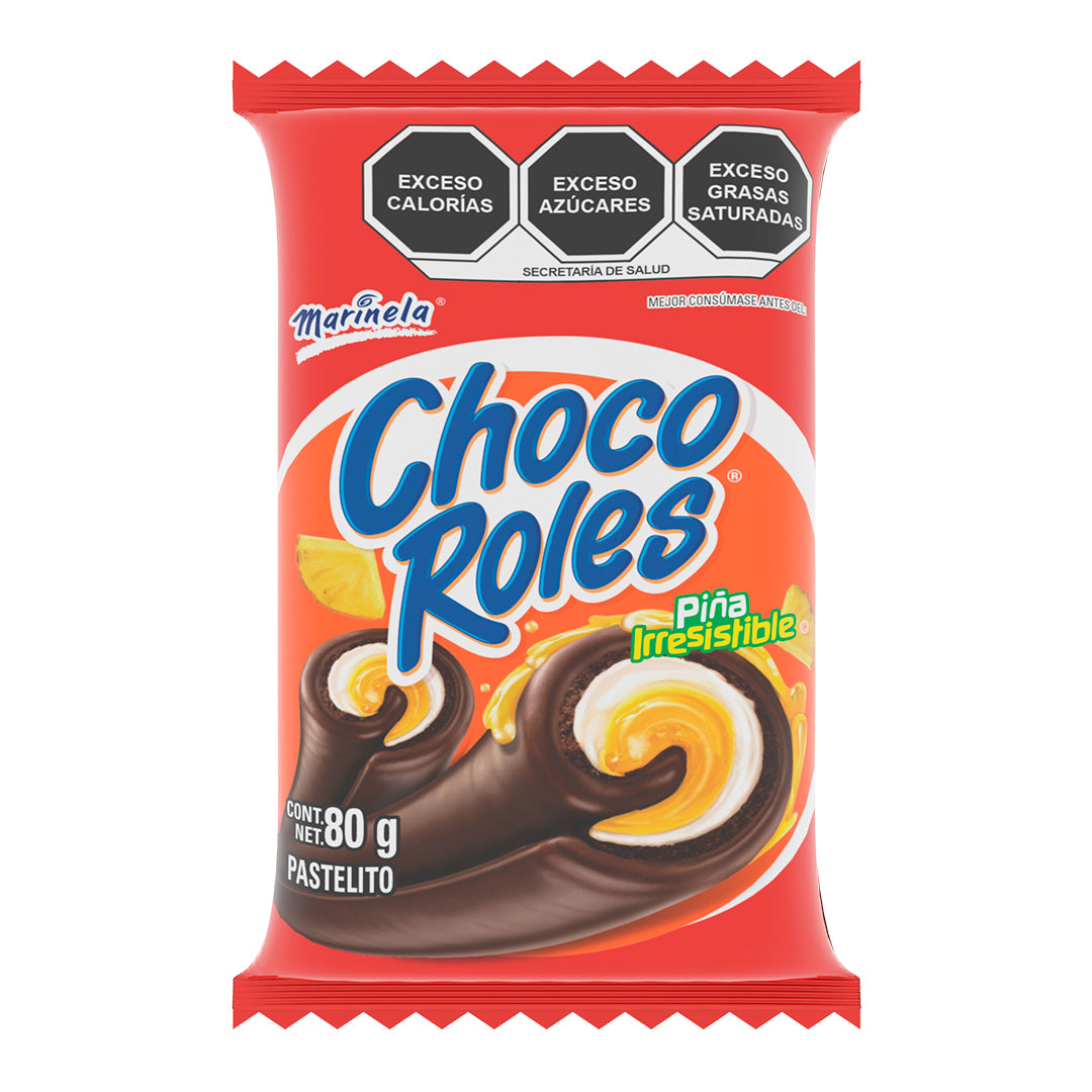 Pastelito Choco Roles Marinela 2 Pz 80 gr