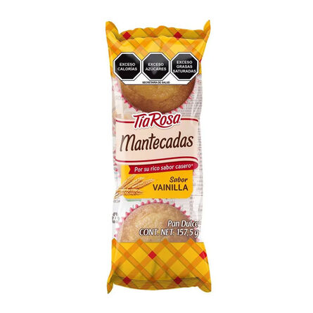 Pan Dulce Tía Rosa Mantecadas Vainilla 157.5 gr