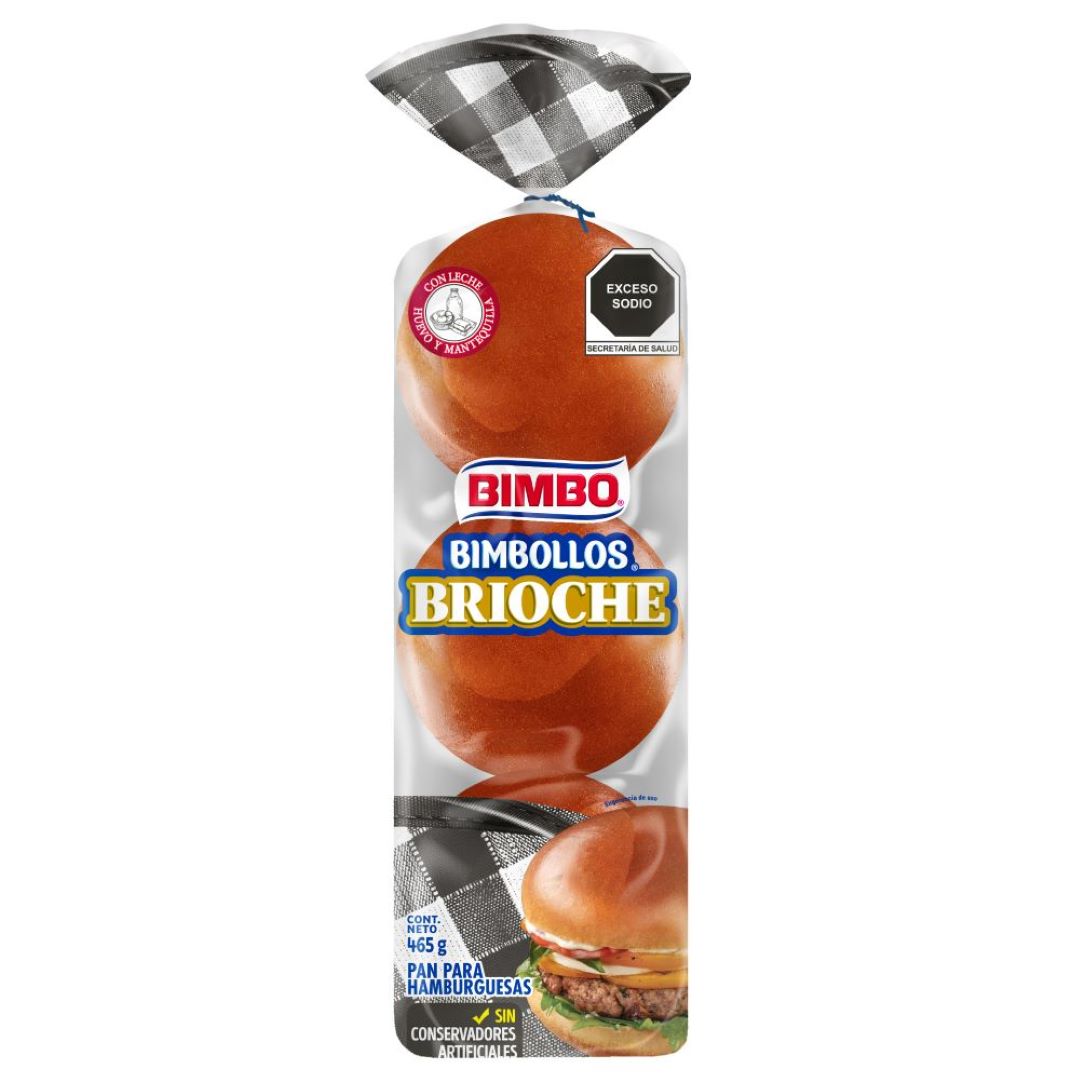 Bimbollos Brioche Bimbo 455 gr