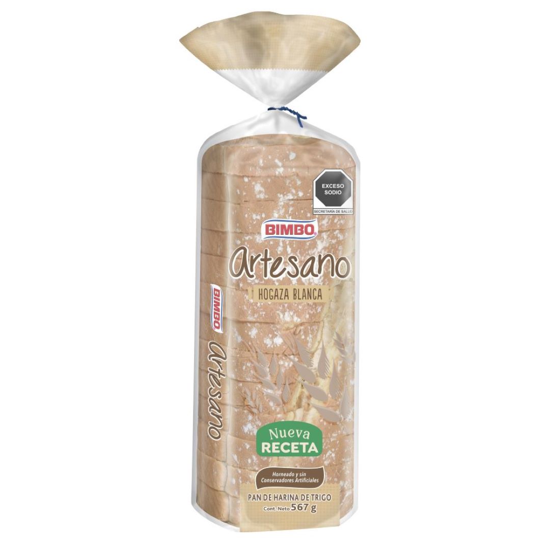Pan Artesano Bimbo Grande 567 gr
