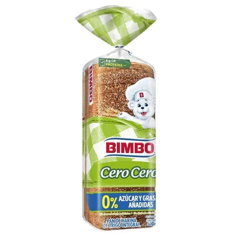Pan en Barra Cero Cero Bimbo Grande 610 gr