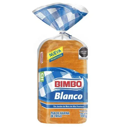 Pan en Barra Blanco Bimbo Chico 350 gr