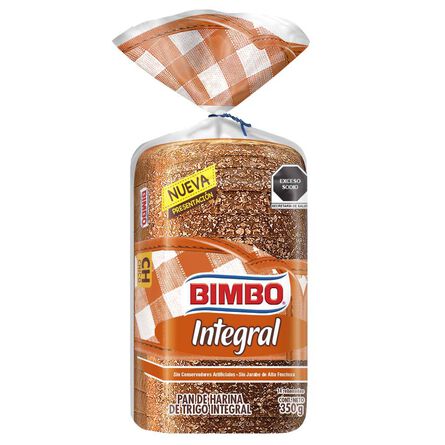 Pan en Barra Integral Bimbo Chico 350 gr