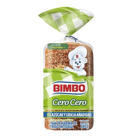 Pan en Barra Cero Cero Bimbo Chico 340 gr