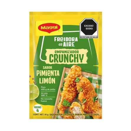 Empanizador Crunchy Pimienta Limón Maggi 50 gr