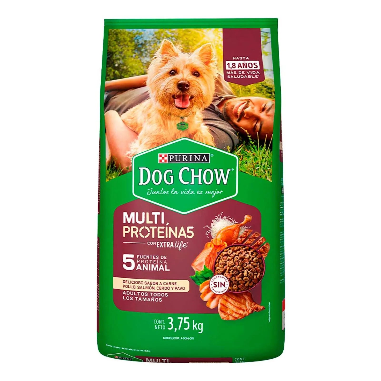 Dog chow multi proteínas 3.75kg