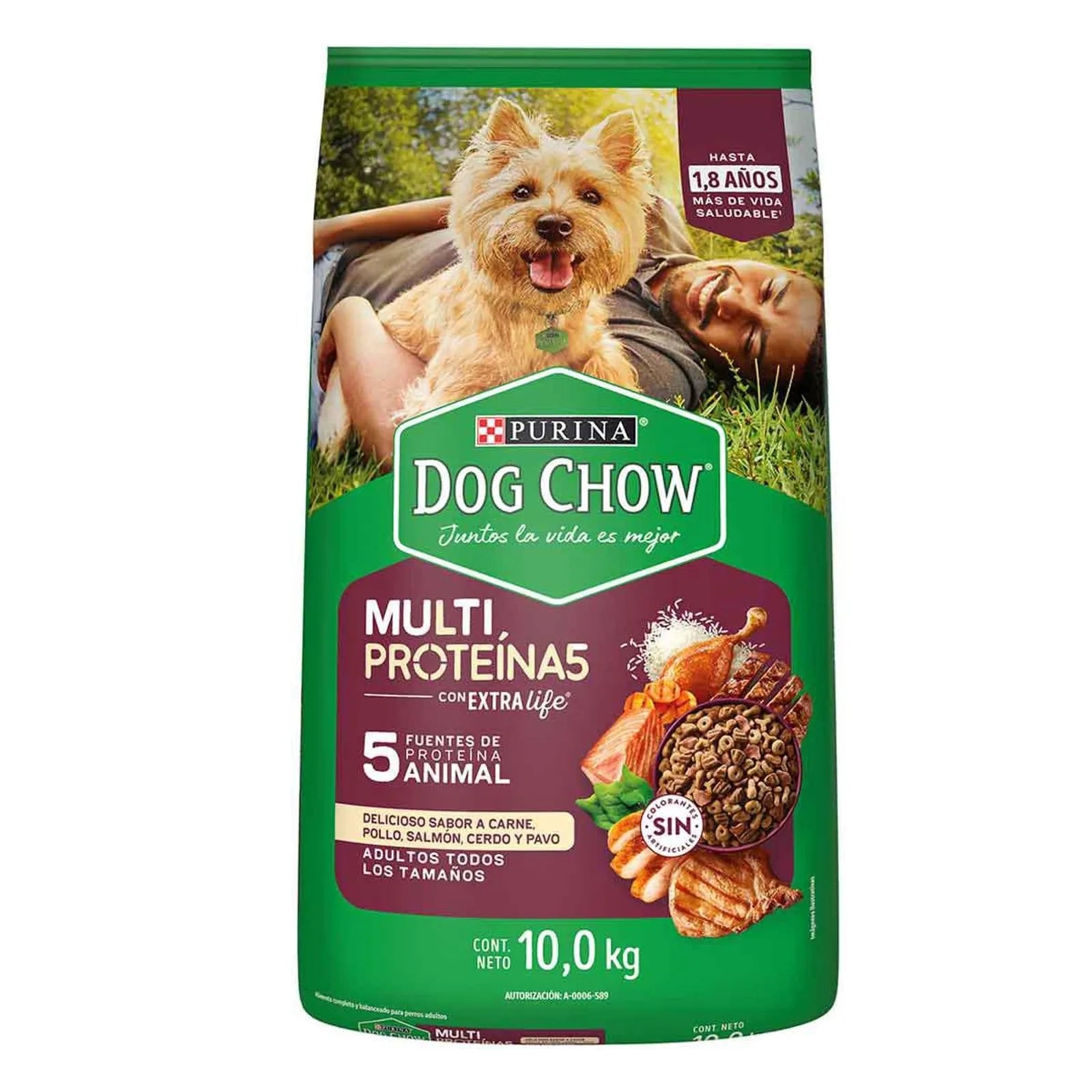 Dog chow multi proteínas 10kg