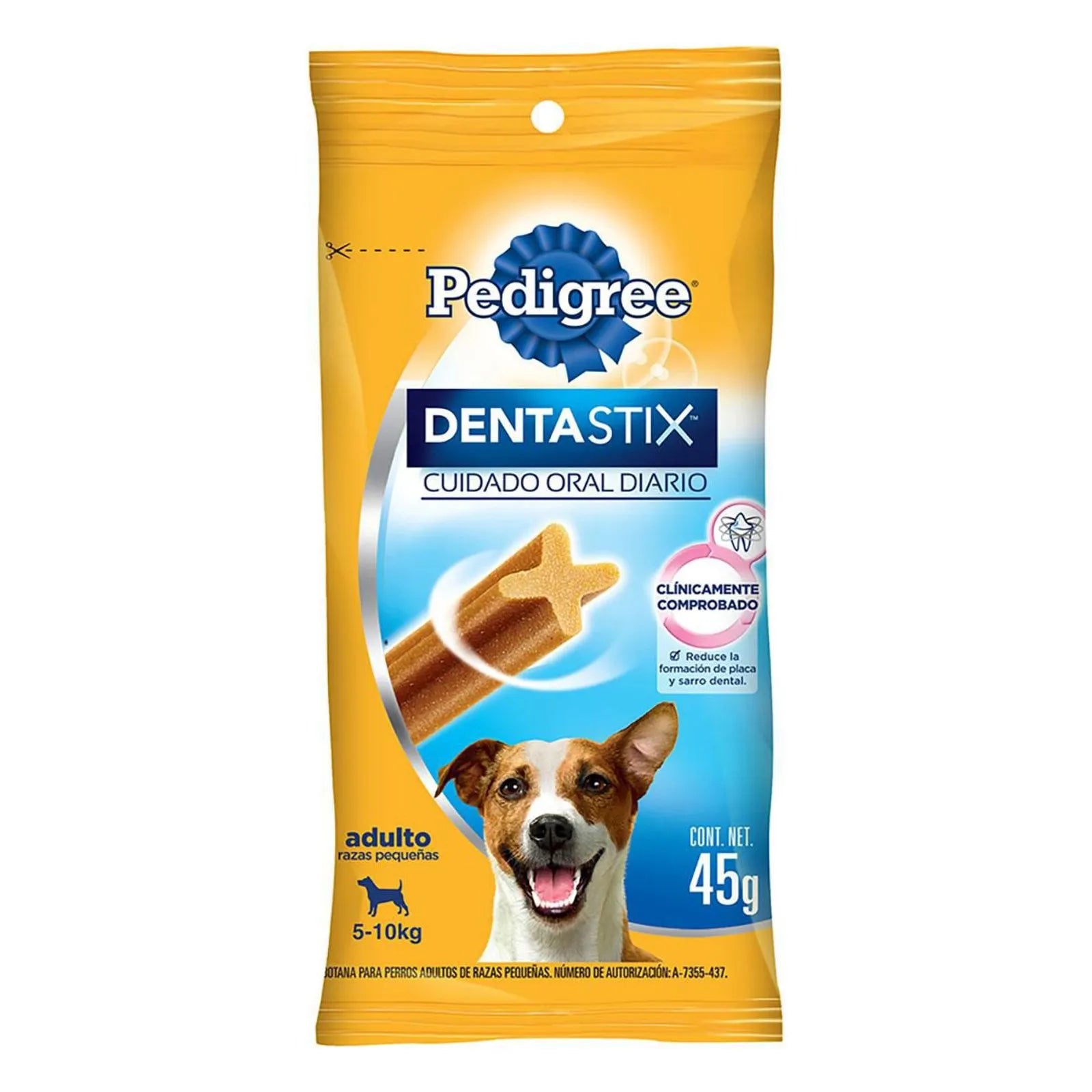 Pedigree dentastix adulto razas pequeñas. 45g