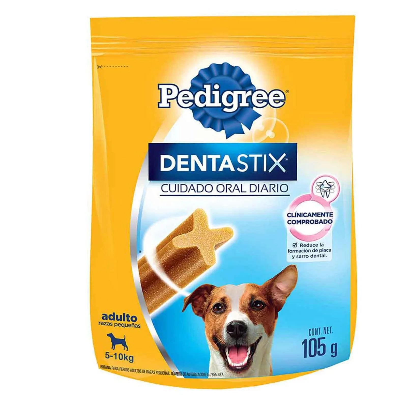 Pedigree dentastix adulto razas pequeñas. 105g