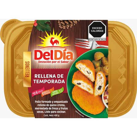 Pechugas de pollo Del Día Rellenas Temporada 490 gr
