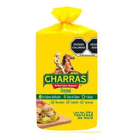 Tostadas Charras Caseras 200 Gr