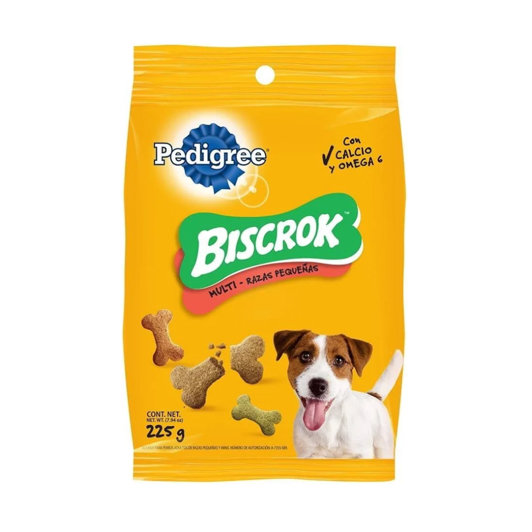 Pedigree biscrok adulto razas pequeñas multi. 225gr