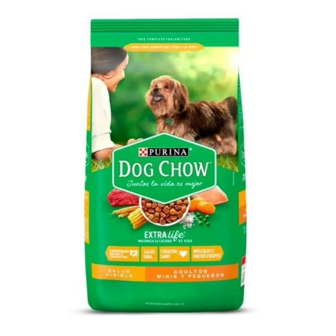 Dog chow nutrición reforzada adultos minis y pequeños  25kg