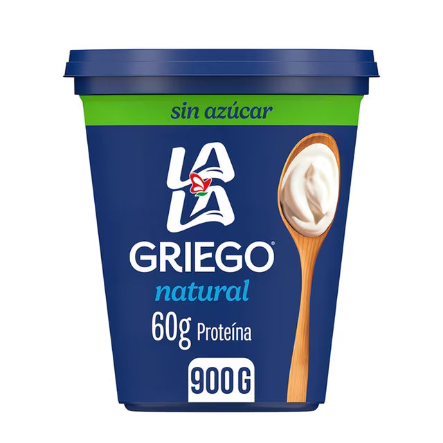 Yoghurt Lala Batido Griego Natural Sin Azúcar 900 g